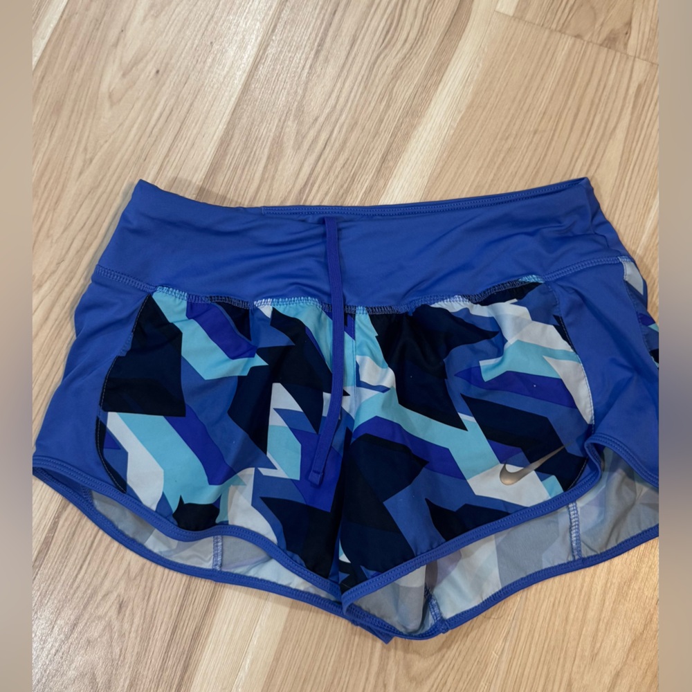 Nike Dri-FIT Blue Athletic Shorts
